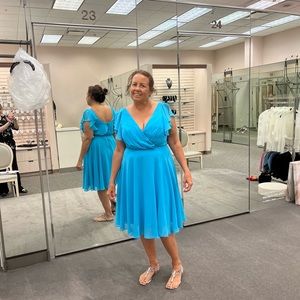 Size 12 David’s bridal bridesmaid dress